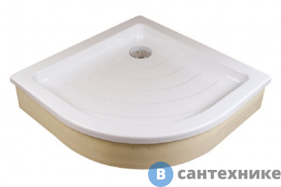 картинка Душевой поддон Ravak RONDA-80 EX белая (A204001320)