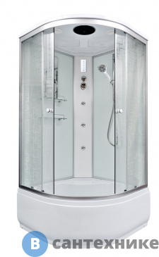 картинка Душевая кабина Deto ЕМ4510 с гм. и эл. (1000*1000*2200)