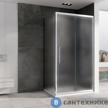 картинка Душевой уголок ABBER Schwarzer Diamant AG30140MH-S60M 140х60х195, без поддона