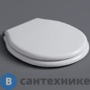 Сиденье SIMAS Londra для напольного унитаза, белый/хром (LO002 bi/cr)