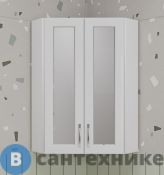 Подвесной шкаф Style line 450/800 УГЛОВОЙ (стекло) (4650134473438)