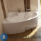 картинка Ванна акриловая Ravak ASYMMETRIC 150X100 L без гидромассажа (C441000000)