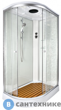 картинка Душевая кабина Deto ЕМ1512 R стандартная (1200*800*2200)