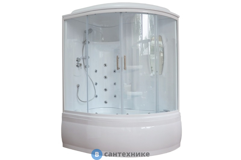 Душевая кабина Royal Bath RB 150ALP-T L 1500x1000x2250 (прозрачное) (RB150ALP-T-L)