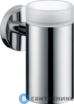 картинка Стаканчик Hansgrohe 40518000 Logis для зубных щеток