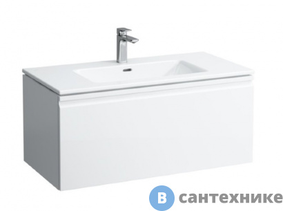 картинка Тумба с раковиной Laufen PRO S 8.6096.6.475.104.1 /100х50х44/ (белый глянцевый)