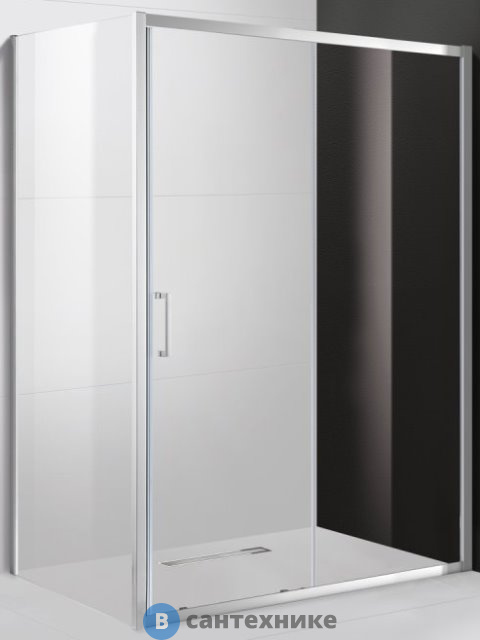 Душевой уголок Cezares MOLVENO-AH-11-150/80-C-Cr-IV 1500x800x1950, без поддона