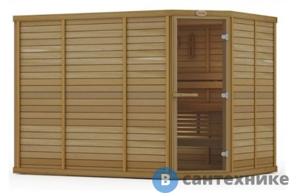 картинка Сауна SAWO WAVE 2329RLC-WD Кедр (230х290х210) без аксессуров и печи