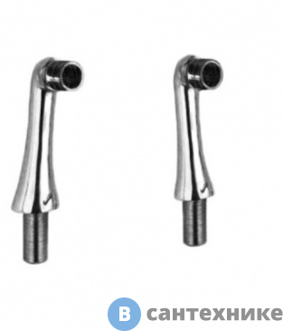 картинка Установочный комплект Cezares CZR-U-PBV-01 универсальный, для смесителя на борт ванны, высокий, хром