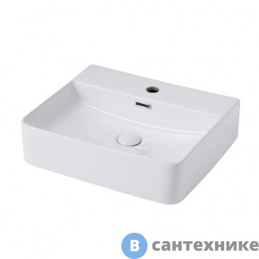 картинка Раковина ABBER Rechteck AC2203 накладная белая