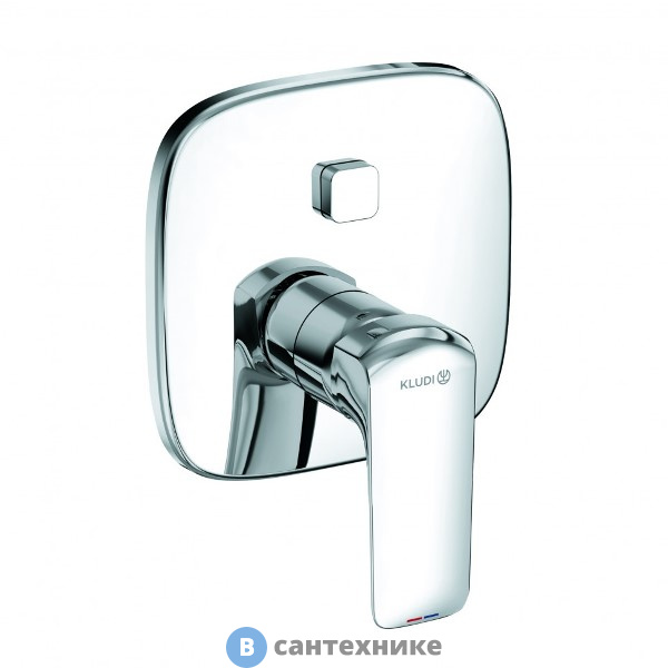 Смеситель Kludi Ameo 416590575 для душа, хром, внешнняя часть