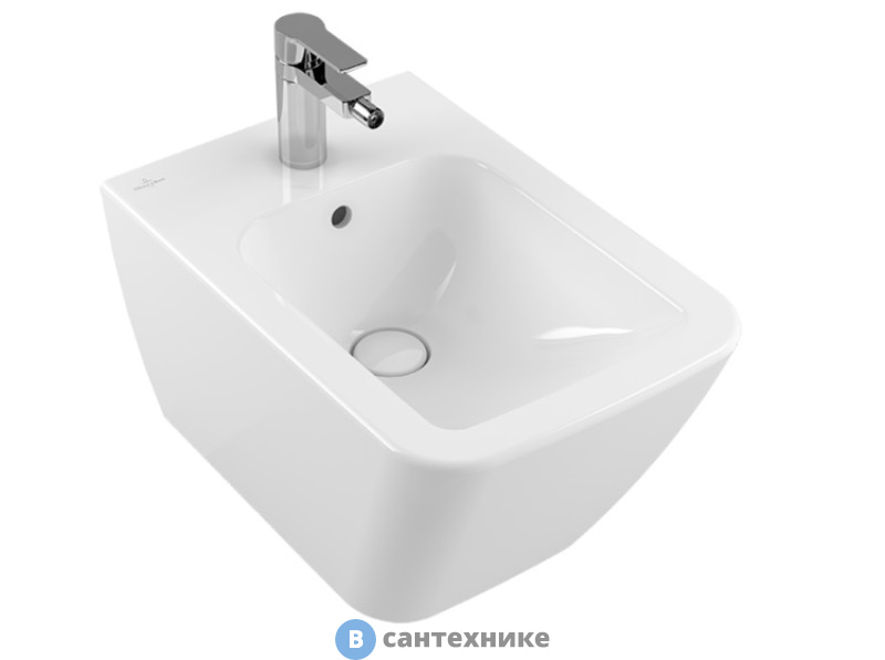 Биде подвесной Villeroy & Boch Finion 446500R1 альпийский белый
