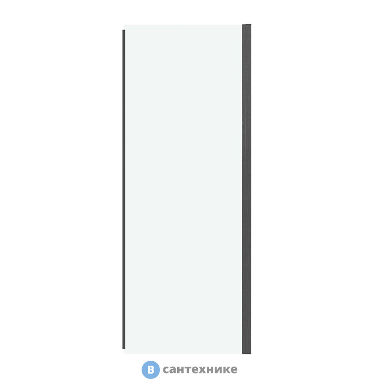 Боковая стенка Grossman Pragma 200.K33.03.90.42.00 (90*195) графит сатин, стекло прозрачное