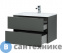 картинка Тумба под раковину Aquanet Алвита 80 серый антрацит (215120)