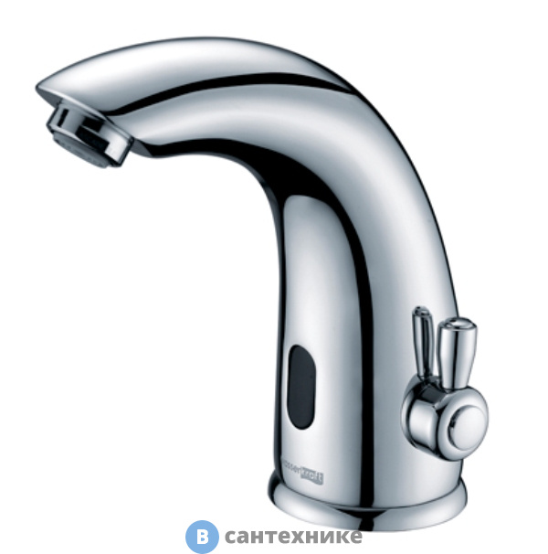 Сенсорный смеситель WasserKRAFT Rossel 2813 для раковины латунь, хромоникелевое покрытие