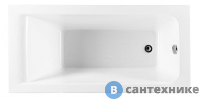 картинка Акриловая ванна Aquanet BRIGHT 145*70 к/с120 (239668)