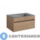 картинка Тумба под раковину Vincea Chiara 800 подвесная, 1 выкатной ящик soft-close, N.Oak (VMC-2C800NO)
