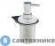 картинка Дозатор для жидкого мыла WasserKRAFT Kammel K-8399 стеклянный, 170 ml металл, хромоникелевое покрытие, матовое стекло