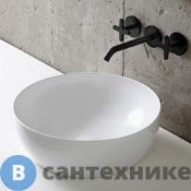 Раковина AZZURRA ELEGANCE CIRCLE 40х40х14 см без отв. под смеситель, белый (ELLA040140C0BI/(ECI40 bi)*0)