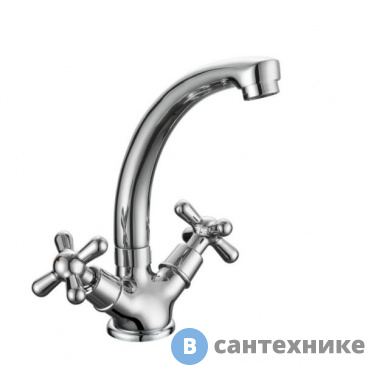 картинка Смеситель Gross Aqua Retro 6015083С-A03 для кухни