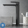 картинка Смеситель Black&White UK8302B для раковины высокий, Matt Black