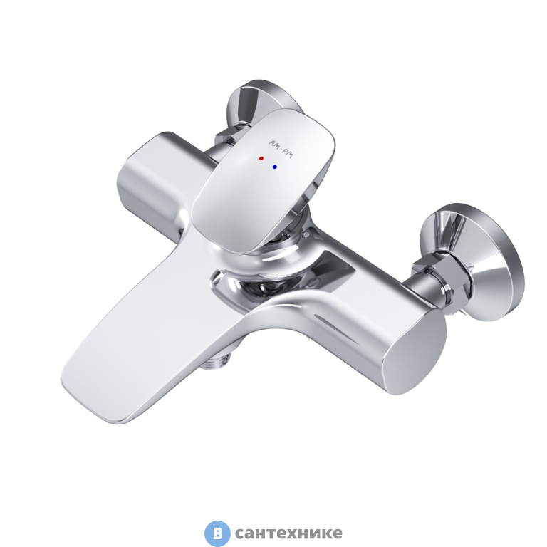 Смеситель AM.PM Spirit V2.0 F70A10000 д/ванны/душа, хром