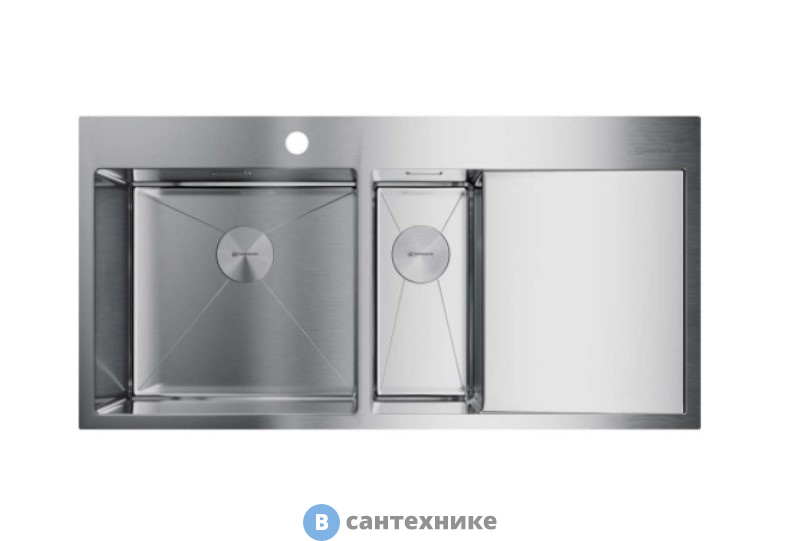 Кухонная мойка OMOIKIRI Akisame 100-2-IN-L (4973544)