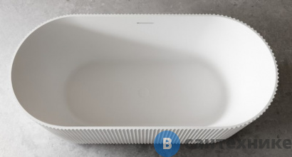 картинка Ванна ABBER Stein AS9601 170х75 из искусственного камня