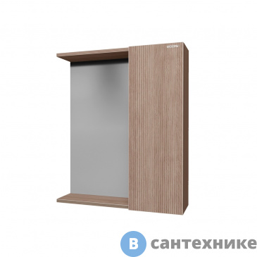 картинка Шкаф-зеркало Grossman ЮНИТ-70 см, универсал. кадена вуд (2070112)