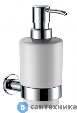 картинка Дозатор AZARIO FORNY жидкого мыла керамический, хром (AZ-88312)