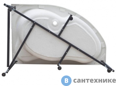 картинка Каркас сварной для ванны Aquanet 140*80 MIA L/R (246497)
