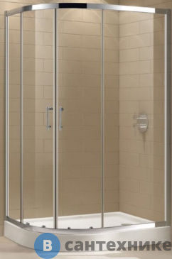 картинка Душевой уголок Cezares ECO-O-RH-2-120/100-C-Cr без поддона