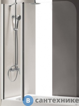 картинка Шторка Cezares ECO-O-V-11-120/140-C-Cr на ванну (1200x1450)