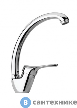 картинка Смеситель Paini 76CR570KM Dilos для кухни, хром