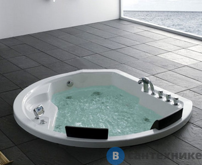 картинка Акриловая ванна Gemy G9053 K (1850*1620*740)