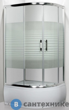 картинка Душевой уголок Luxus L013 L с поддоном
