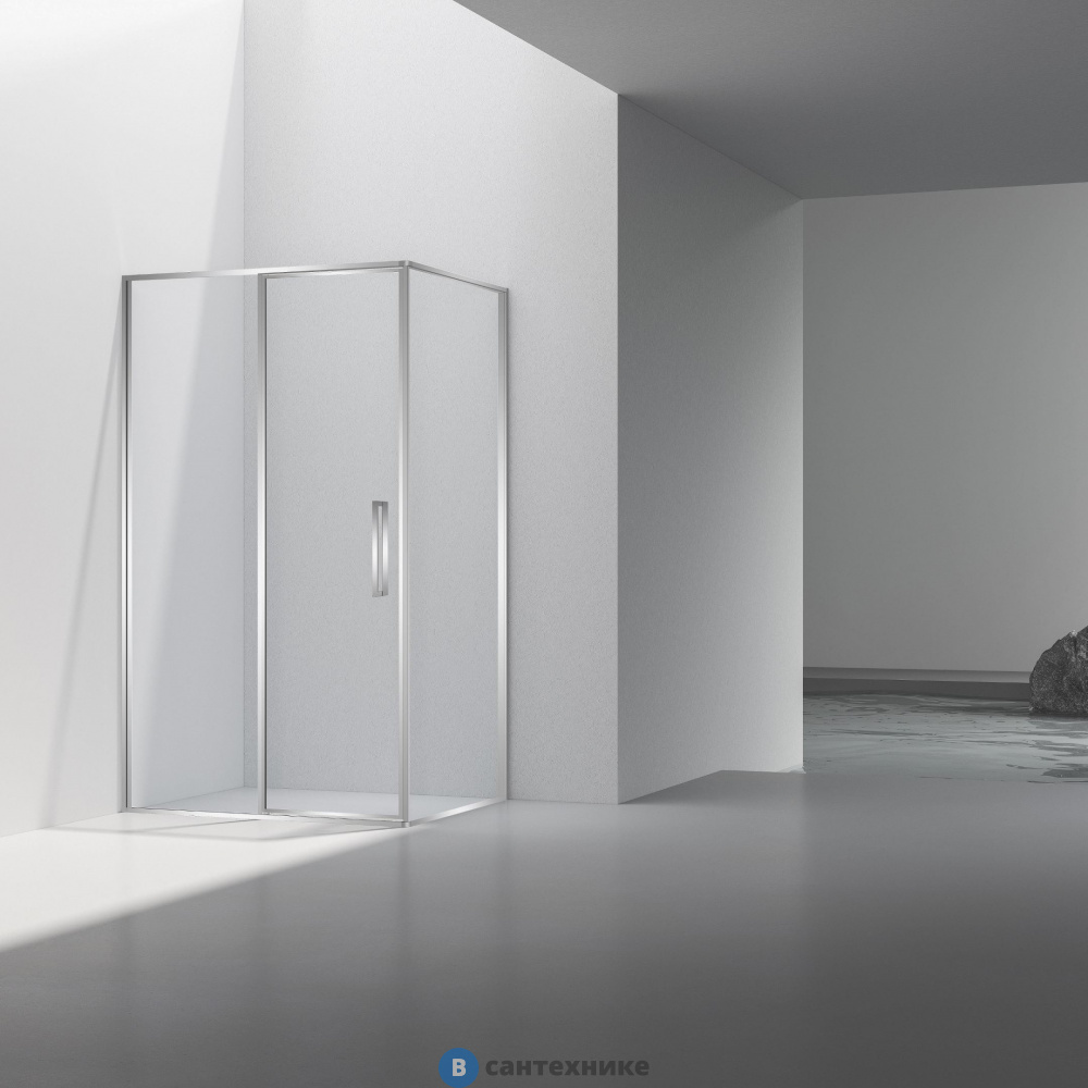 Душевой уголок Vincea Slim 8mm VSR-4SLP9012CL, 1200*900, хром, стекло прозрачное