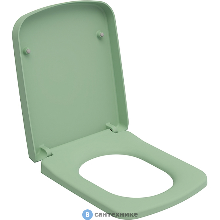 Сиденье д/унитаза Ambassador Benefit 202T21001 (толстое) МЯТНОЕ матовое