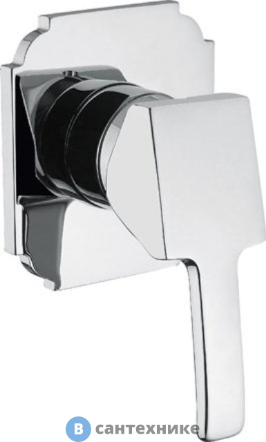 Смеситель Cezares LEGEND-DIM-01 встраиваемый однорычажный для душа, хром