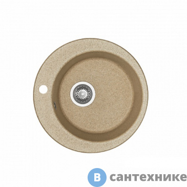 картинка Мойка кухонная Акватон ИВЕРИЯ песочная (1A711032IV220)