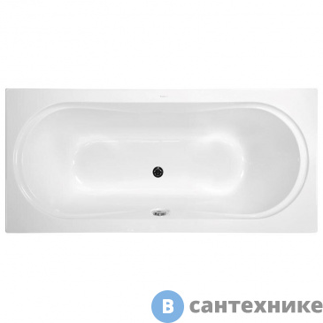 картинка Ванна акриловая VagnerPlast BRIANA 180*80*43 BIANCO (VPBA180BRI2X-04)