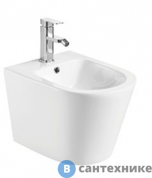 картинка Биде WELTWASSER SALZBACH 005 GL-WT подвесное, белый глянец