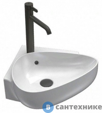 картинка Раковина Jacob Delafon NOUVELLE VAGUE EGL112-00 угловая (белая)