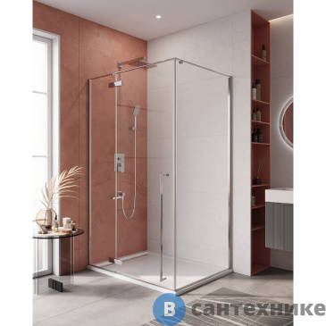 картинка Душевой уголок CEZARES LINER-AH-1-120/90-C-Cr-L, без поддона