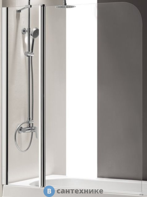 Шторка Cezares ECO-O-V-11-120/140-C-Cr на ванну (1200x1450)