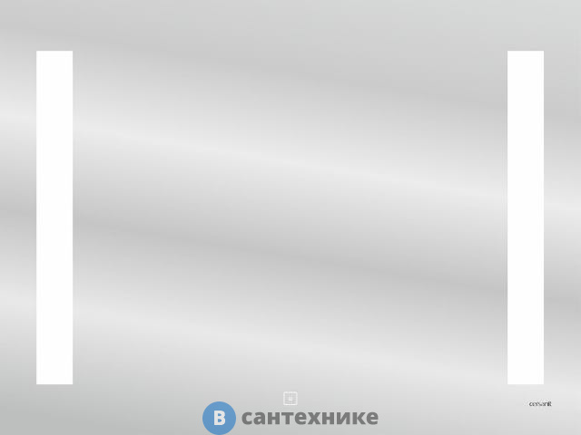 Зеркало Cersanit LED 020 base 80*60, с подсветкой (KN-LU-LED020*80-b-Os)