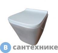 Унитаз Bolu Malaga BL-34E052 подвесной безободковый с ультратонким сиденьем с микролифтом