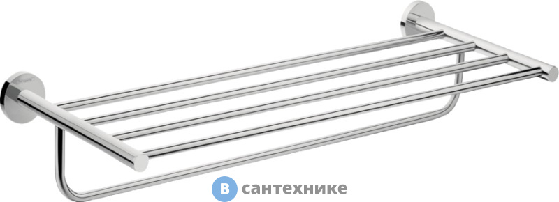 Вешалка Hansgrohe 41720000 Logis с держ-м д/ полотен.