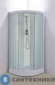 Душевая кабина Loranto CS-881ED13TM/W-90 900x900x2150 поддон 14 см