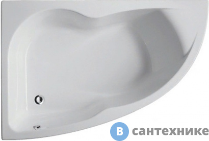 картинка Ванна акриловая Jacob Delafon MICROMEGA DUO E60219RU-00 ассиметричная, левосторонняя (150х100)